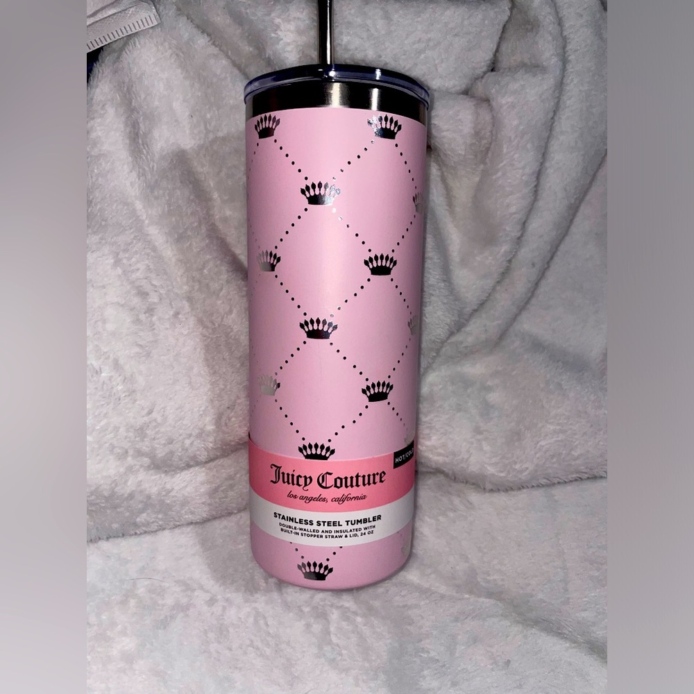 Juicy Couture Stainless Steel Tumbler